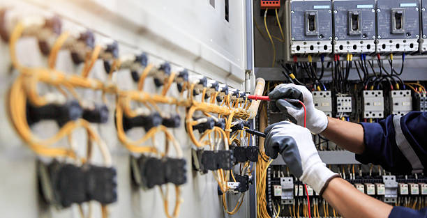 Professional Electrician technician working in Raeford, NC